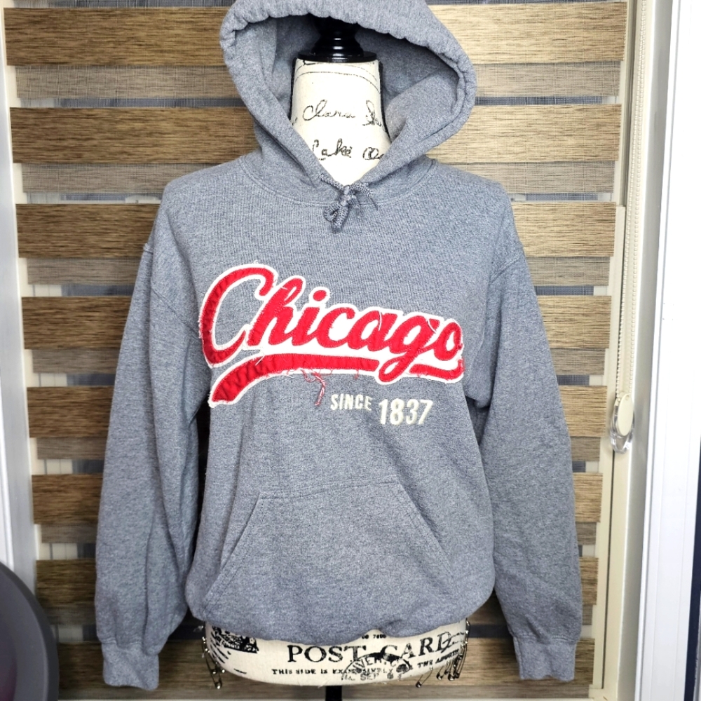 Chicago Black Hoodie — Unisex